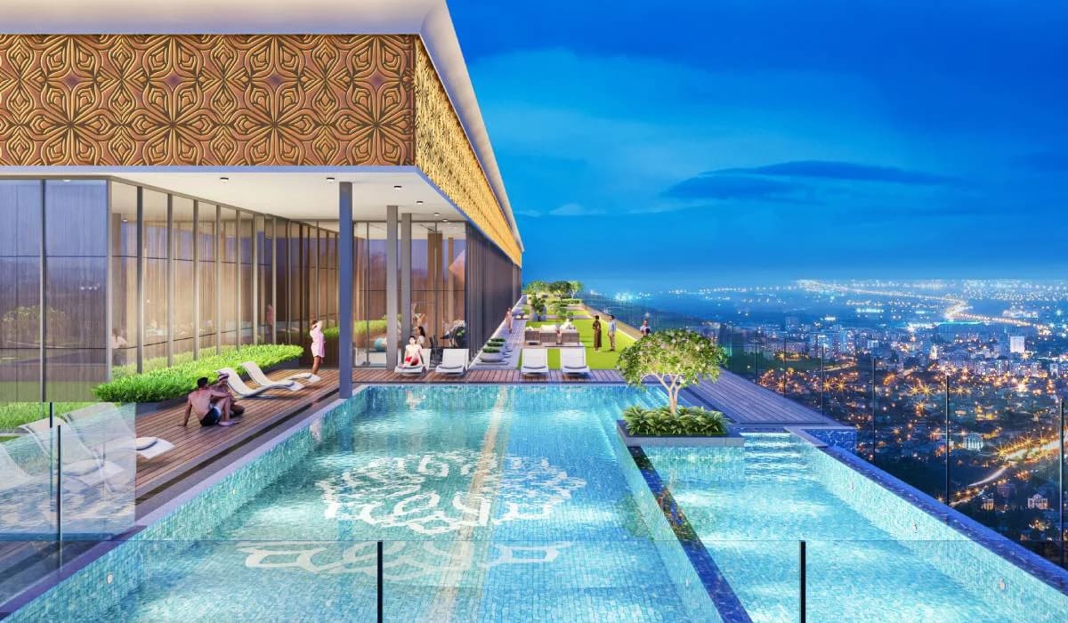 Sky Terrace Infinity Pool View